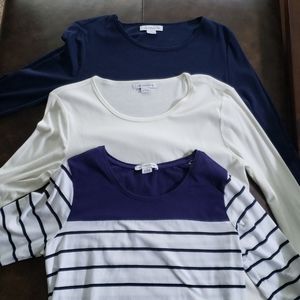 3 for $10 Liz Clairborne long sleeve tshirts